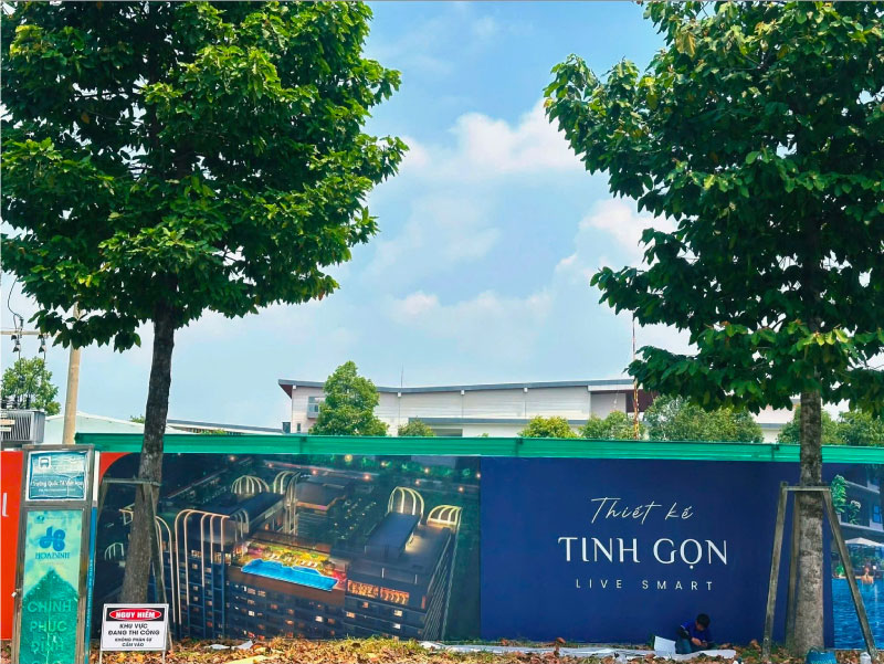 Công Trường The Nest "Lên Đồ" Rực Rỡ